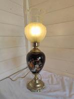 Onbekend - Een prachtige vintage tafellamp met keramische -