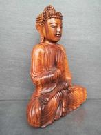 Boeddha van hout / handgemaakt - Buddha - Indonesië (Zonder
