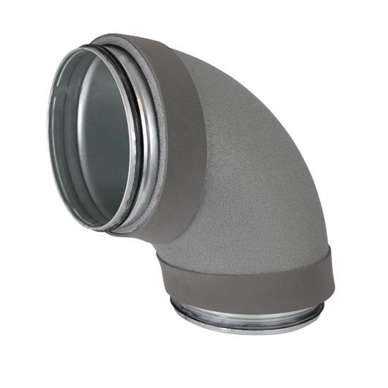 Thermoduct geïsoleerde bocht 90° Ø 315 mm, Doe-het-zelf en Bouw, Ventilatie en Afzuiging, Verzenden