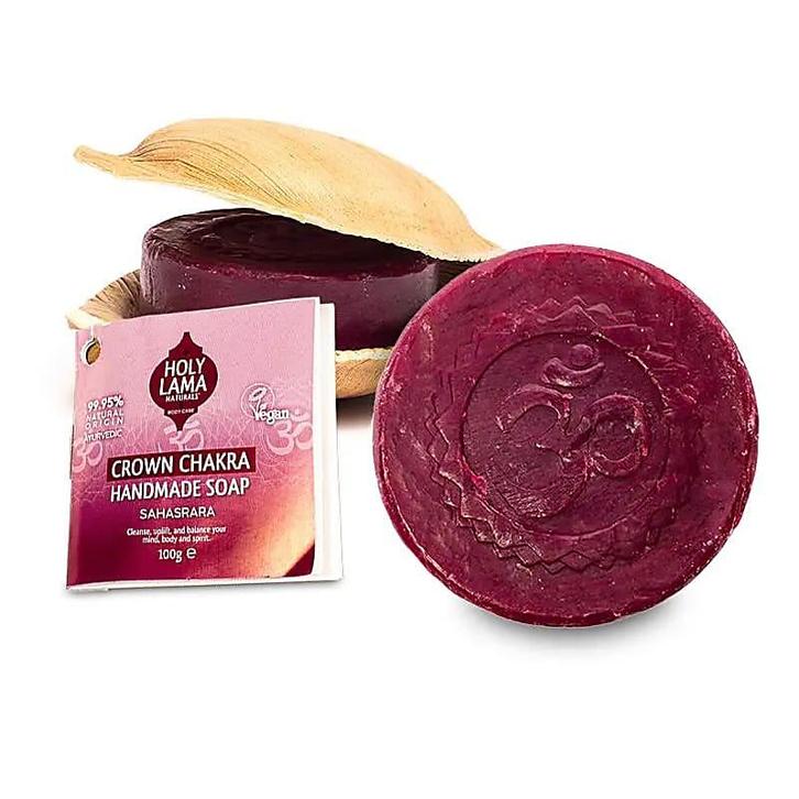 Zeep in Palmblad Kruin Chakra (Crown) - Holy Lama, Sport en Fitness, Gezondheidsproducten en Wellness, Ophalen of Verzenden