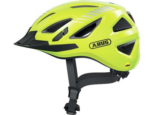 ABUS Urban-I 3.0 - Fietshelm - MIPS - Geel L (56-61 cm), Huis en Inrichting, Woonaccessoires | Overige, Zo goed als nieuw, Verzenden
