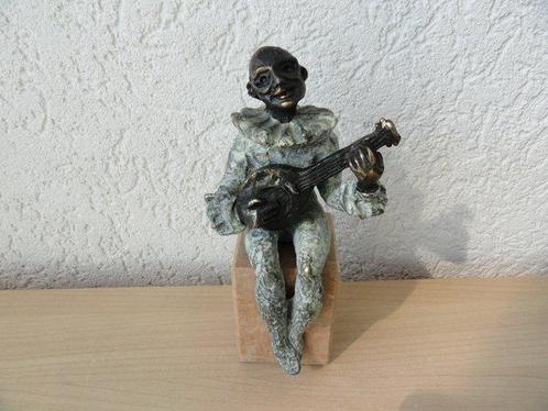 Kunstpakket - Ger van Tankeren - sculptuur, LE TROUBADOUR -, Antiquités & Art, Curiosités & Brocante