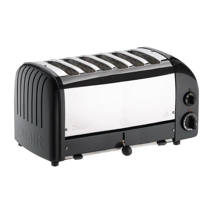 Broodrooster zwart 60145 | Cap.6st. | 195 sneden/h | 230V |, Zakelijke goederen, Horeca | Keukenapparatuur, Nieuw in verpakking