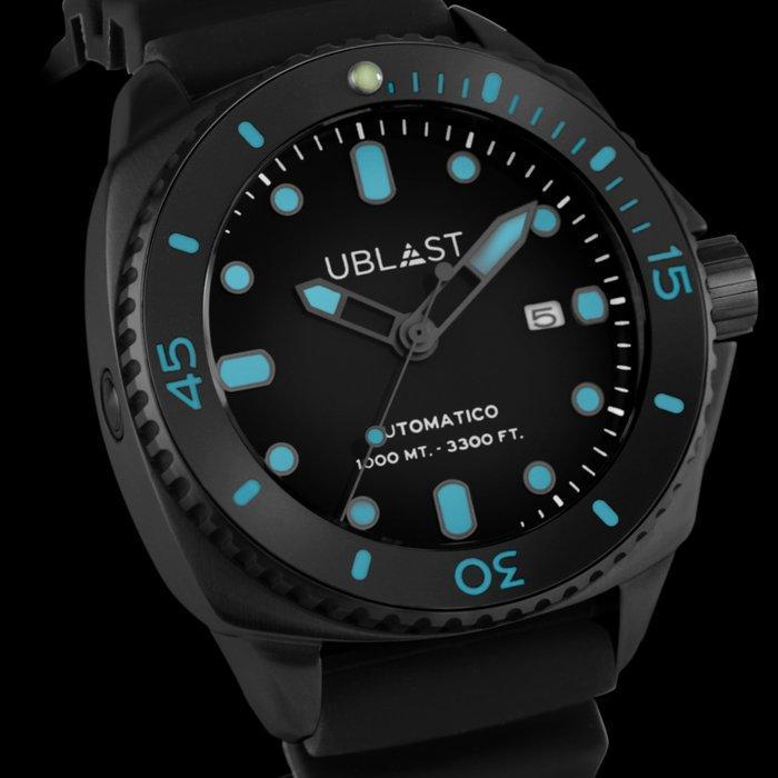 Ublast - SeaStrong - UBSS46CBB - Rubber Strap - Heren - 2026, Handtassen en Accessoires, Horloges | Heren