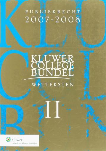 Kluwer Collegebundel 2007-2008 9789013042375, Verzenden