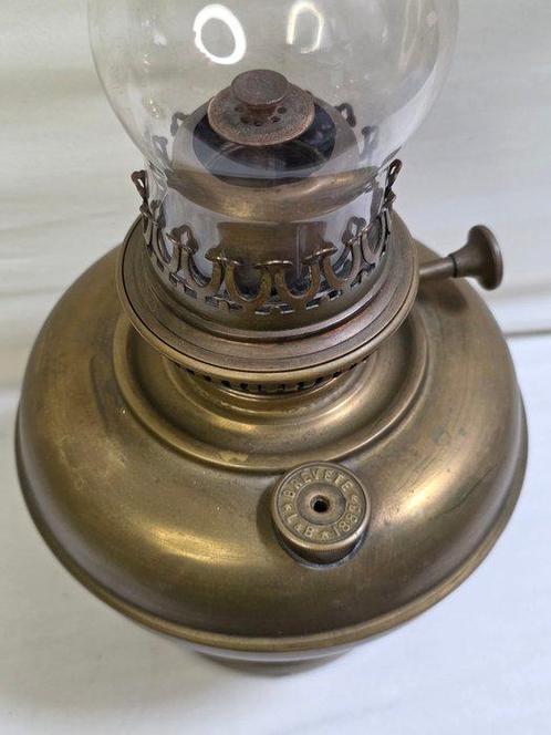 L&B - Olielamp (3) - Koper, Antiek en Kunst, Curiosa en Brocante