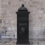 vidaXL Pilaar brievenbus vintage stijl roestbestendig, Verzenden