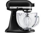 KitchenAid Artisan 5KSM156EBM - Keukenrobot 4,8 liter - RVS, Elektronische apparatuur, Verzenden, Zo goed als nieuw