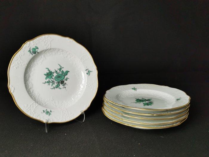 Meissen - Neumarseille floreale patinato -6 piatti piani -, Antiek en Kunst, Antiek | Meubels | Tafels
