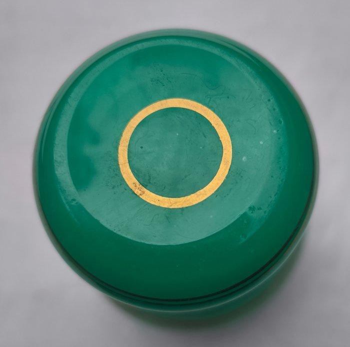 Karaf (2) - opaline - Verre ouraline, Antiek en Kunst, Antiek | Glaswerk en Kristal