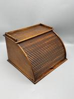 Houten bureau-organizer met rolluik - Ladekast - Hout, Antiek en Kunst