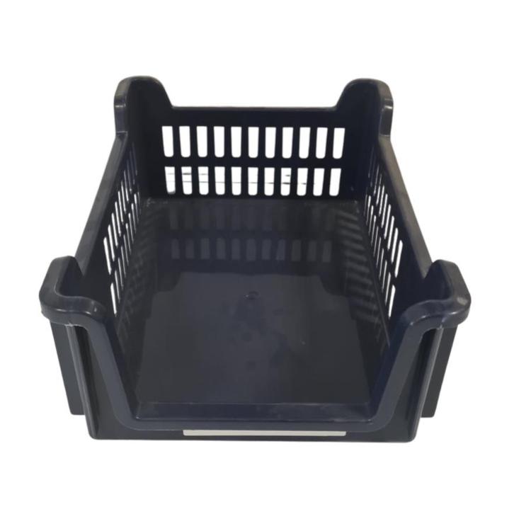 Magazijnbak grijpbak 40x30x16 stapelbaar donkerblauw, Doe-het-zelf en Bouw, Overige Doe-Het-Zelf en Bouw, Ophalen of Verzenden
