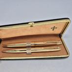 Parker - 45 Insignia - Fountain pen and ballpoint - 14k gold, Verzamelen, Nieuw