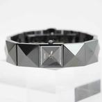 Fendi - Orologi Black Pyramid Studded Bracelet Watch –, Nieuw