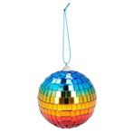 Regenboog Discobal 8cm 6st, Verzenden, Nieuw