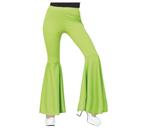 Disco 70S Broek Groen Dames, Verzenden