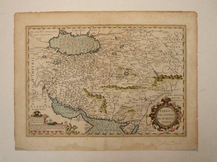 Asie - Iran, Afghanistan. Pakistan; Henricus Hondius -, Boeken, Atlassen en Landkaarten