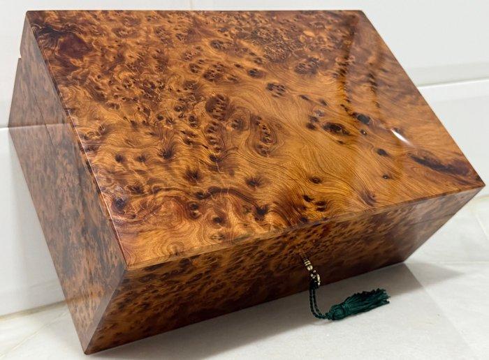 Kist - Palissander, Thuya, Satijnhout, Antiquités & Art, Curiosités & Brocante