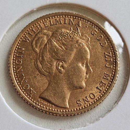 Pays-Bas. Wilhelmina. 10 Gulden 1898, Postzegels en Munten, Munten | Nederland