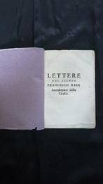 Francesco Redi (1626–1697) - Lettere del Signor Francesco, Antiek en Kunst