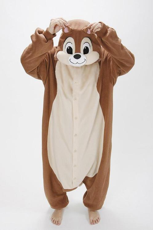 Onesie Knabbel Babbel Pak Eekhoorn Kostuum L-XL Eekhoornpak, Kleding | Heren, Carnavalskleding en Feestkleding, Nieuw, Ophalen of Verzenden