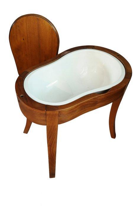 Antiek Bidet - Eik - Frans elite bidet meubel, Antiek en Kunst, Antiek | Overige Antiek