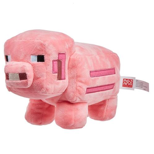 Minecraft Basic pluchen varken 20 cm, Verzamelen, Overige Verzamelen, Verzenden