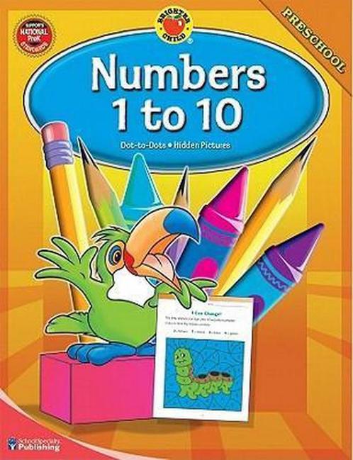 Brighter Child Numbers 1 to 10, Preschool 9780769676791, Boeken, Overige Boeken, Gelezen, Verzenden