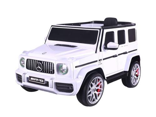 Mercedes G63, 12 volt Kinder Accu Auto, rubberen banden, led, Kinderen en Baby's, Speelgoed | Buiten | Accuvoertuigen, Ophalen of Verzenden