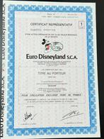 Euro Disneyland S.C.A. (Euro Disney) - 1 Aandeelbewijs van 1, Nieuw