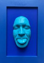 Gregos (1972) - Small blue light mockery on blue, Antiek en Kunst