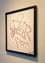 Liesens - Baby kiss me( handpainted on canvas)