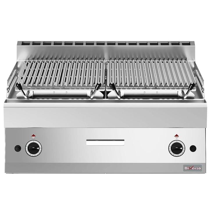 Lavasteengrill | Gas | Oppervlak 730x485 (Gietijzer) |, Zakelijke goederen, Horeca | Keukenapparatuur, Nieuw in verpakking, Verzenden