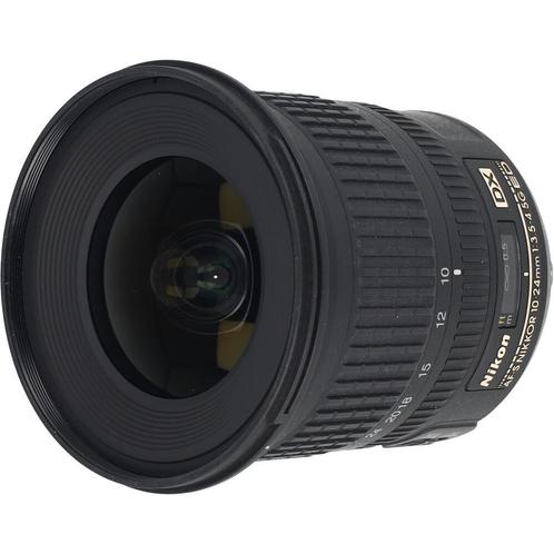 Nikon AF-S 10-24mm F/3.5-4.5G ED DX occasion, Audio, Tv en Foto, Foto | Lenzen en Objectieven, Zo goed als nieuw, Verzenden