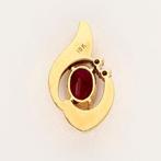 Hanger - 18 karaat Geel goud - 0.01ct. tw. Diamant