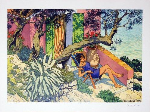Giardino, Vittorio - 1 Offset Print - Giardino - Liguria -, Boeken, Strips | Comics