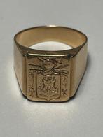 Zegelring - 18 karaat Geel goud - S. XIX Gegraveerd goud