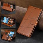 iPhone 12 Pro Max Flip Case Portefeuille - Wallet Cover Leer, Telecommunicatie, Verzenden, Nieuw