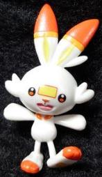 Jazwares Pokémon Figure 4CM-Scorbunny (Diversen) NIEUW, Verzamelen, Poppetjes en Figuurtjes, Ophalen of Verzenden, Nieuw