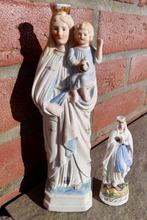 Figuur - Vierge à lenfant - Notre Dame  (2) - Porselein, Antiquités & Art
