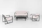 Flow. Lush stoel-sofa set graumel chalk |, Nieuw