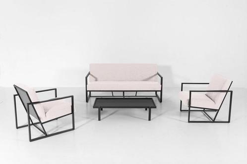 Flow. Lush stoel-sofa set graumel chalk |, Tuin en Terras, Tuinsets en Loungesets