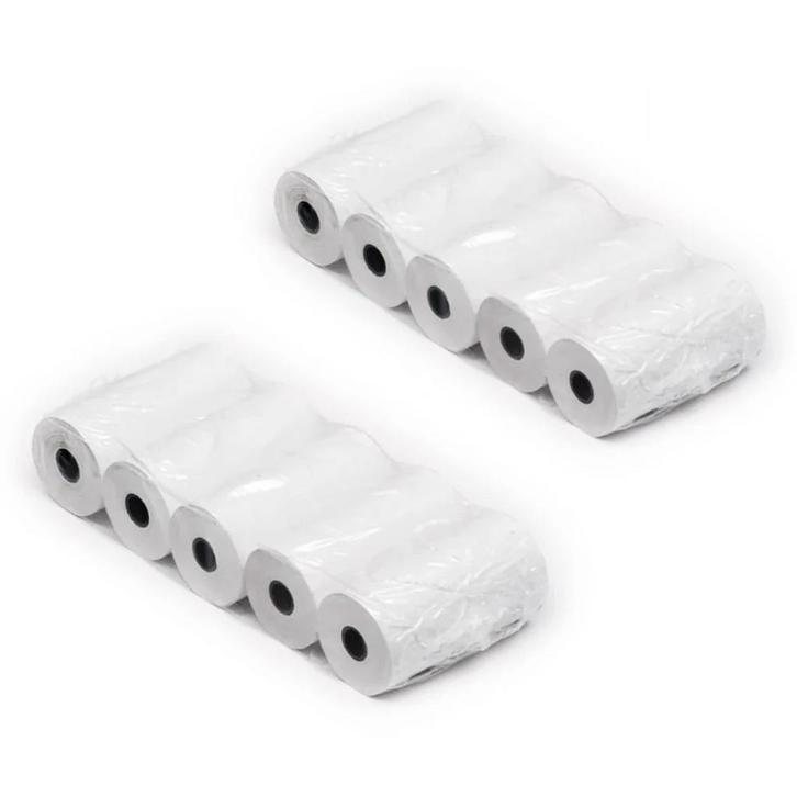 Bonrollen | Thermisch | Breedte 57mm | Ø25mm | 10 Stuks, Zakelijke goederen, Horeca | Keukenapparatuur, Nieuw in verpakking, Verzenden