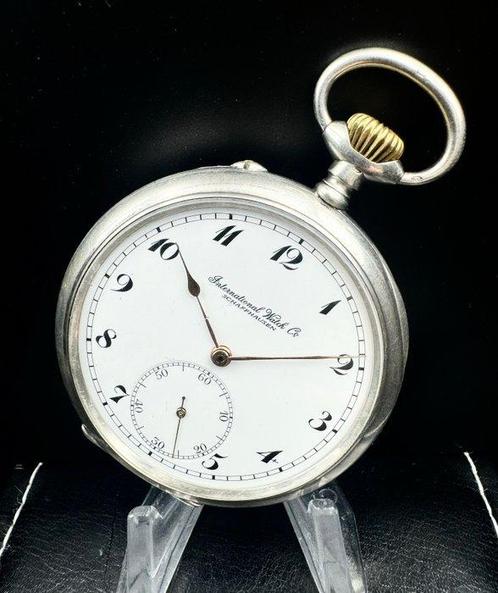 IWC - Schaffhausen cal. 52 Silver Pocket watch - 1901-1949, Handtassen en Accessoires, Horloges | Heren