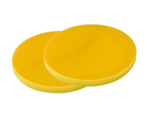 Set van 30 plastic schijfjes (3x30 mm, acrylaat, PMMA, geel, Doe-het-zelf en Bouw, Gereedschap | Overige machines, Nieuw, Verzenden