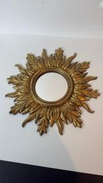Wandspiegel- Lipstick - Eik - Sun Mirror met de hand gemaakt