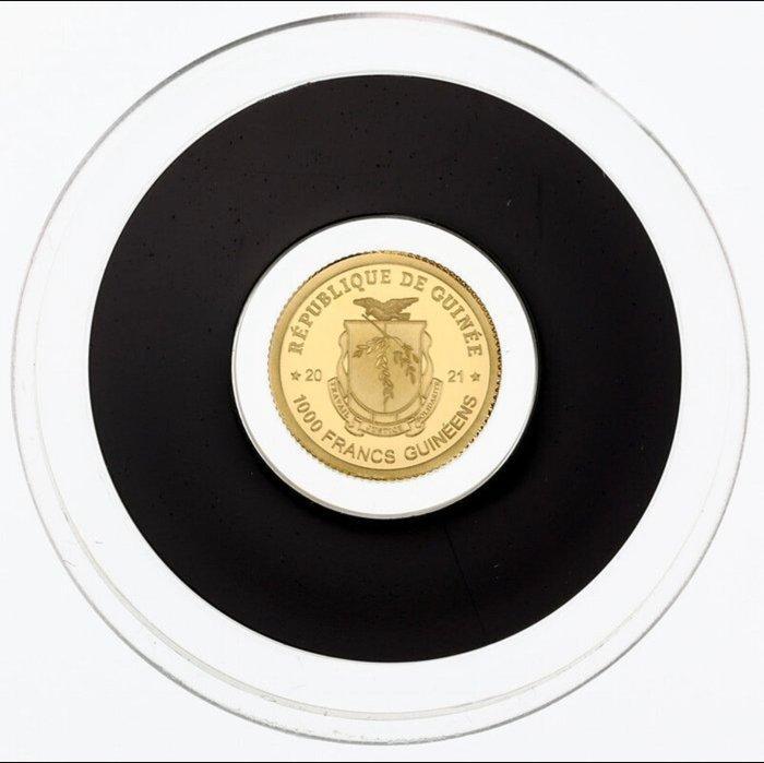 Guinee. 1000 Francs 2021 - 1/2 gr .999 gold (Zonder, Postzegels en Munten, Edelmetalen en Baren