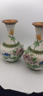 Vase - Cuivre, Émail - Chine - Vases en cloisonné chinois, Antiek en Kunst