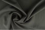 15 meter texture stof - Donkergrijs - 150cm breed, Hobby en Vrije tijd, 200 cm of meer, Nieuw, Grijs, Polyester