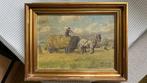 Axel Meyer (1887-?) - Heuernte mit Pferdefuhrwerk